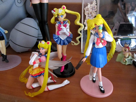 Sailor Moon Gashapons
