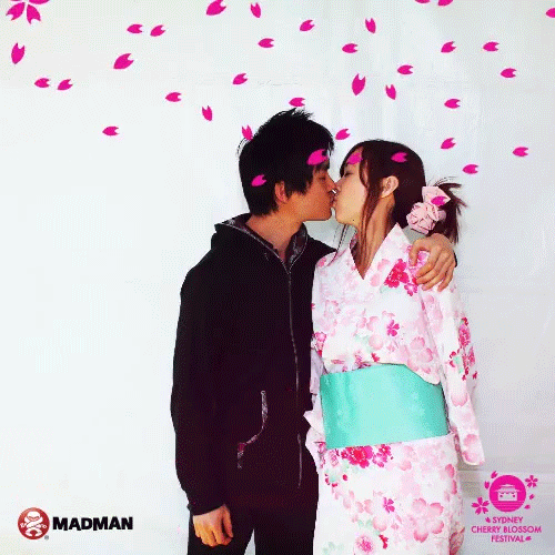 Cherry Blossom Photobooth by Madman