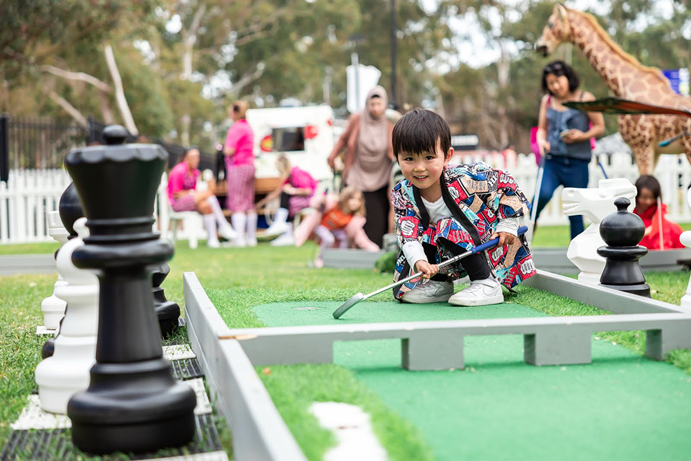"Harajuku Mini Golf" @ Sydney Cherry Blossom Festival 2023