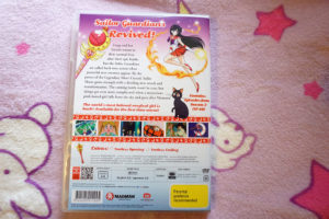 Sailor Moon R Part 1 DVD Back Cover