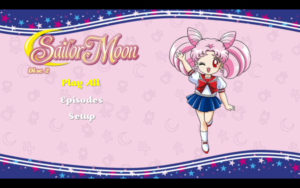 Sailor Moon R - Disc 2 Menu