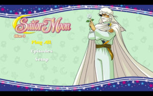 Sailor Moon R - Disc 3 Menu