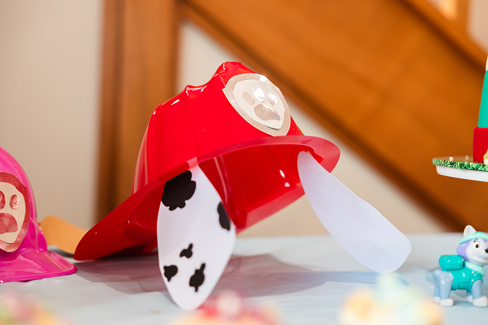 Paw Patrol Marshall DIY party hat