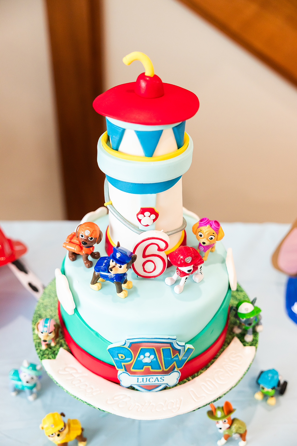 Paw Patrol birthday cake